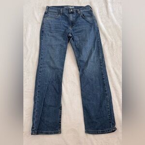 Carhartt Size 31” x 30” Relaxed Fit 5 pocket jeans. Rugged Flex. Medium Wash